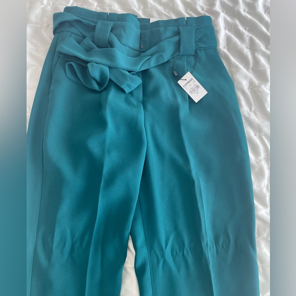 Express High Rise Ankle Pants